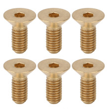 50Pcs Countersunk Hex Socket Screws Pure Copper Flat Head Hardware Accessories M5M5 x 12