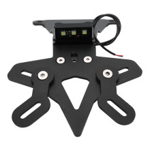 Motorradplakettenhalter Fender mit LED-Leuchte für Scrambler 800 19–22