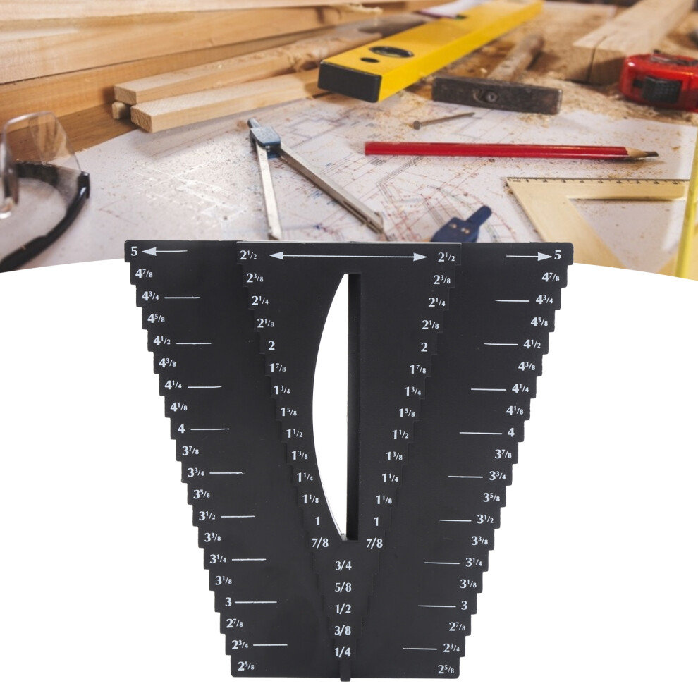 Scribing Gauge 2 In 1 Caliper Center Line Finder Woodworking Measuring Tools Ht2018229 8451323148948
