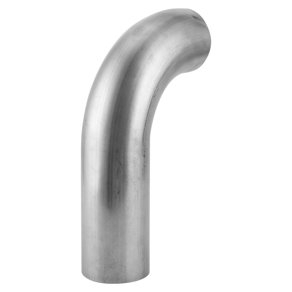 2.5In Turbocharger Down Pipe 90 Degree Stainless Steel Exhaust Bend Pipe For T3/T4 5-Bolts Turbo Flange 8231323149271