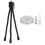 Outdoor Night Light Waterproof Induction LED Lamp with Tripod Bracket White Light 5