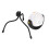 Outdoor Night Light Waterproof Induction LED Lamp with Tripod Bracket White Light 12
