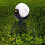 Outdoor Night Light Waterproof Induction LED Lamp with Tripod Bracket White Light 4