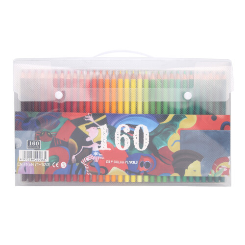 160Pcs OilBased Colored Pencils Set MultiColored Soft Drawing Pencils for Artists 1