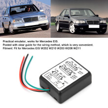 Mercedes EIS Emulator für W202 W210 W203 W208 W211, Schwarz, 4,4x3,7x2,7cm