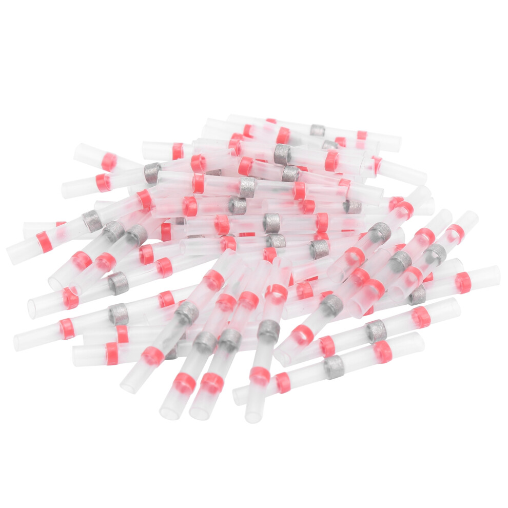 50Pcs Ssts21 Waterproof Solder Seal Wire Connectors Heat Shrink Butt Connectors 4981323153290
