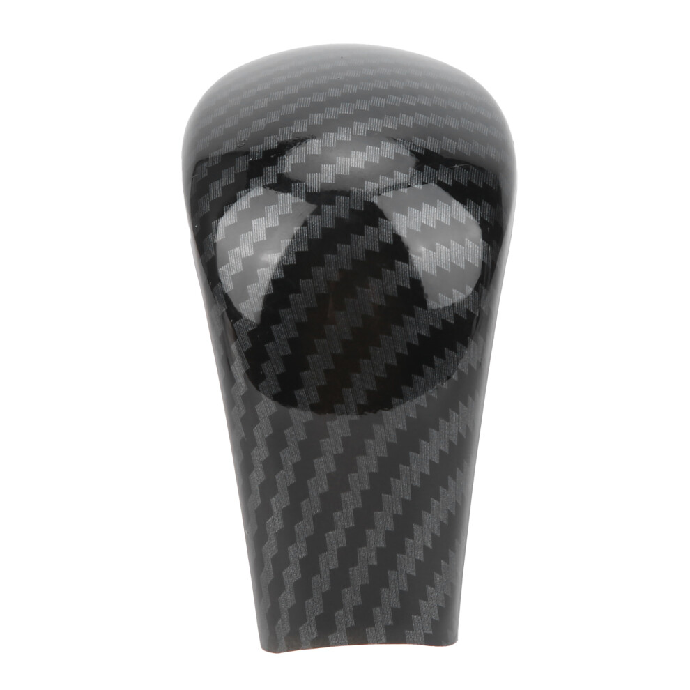 Carbon Fiber Style Gear Shift Knob Cover Fit For Nissan Navara Frontier Np300 2015Â2019 5041323156772