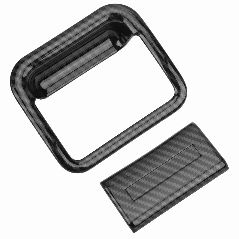 Copilot Glovebox Handle Cover Trim Carbon Fiber Fit For Nissan Navara Frontier Np300 20152019 Grain 3531323156732