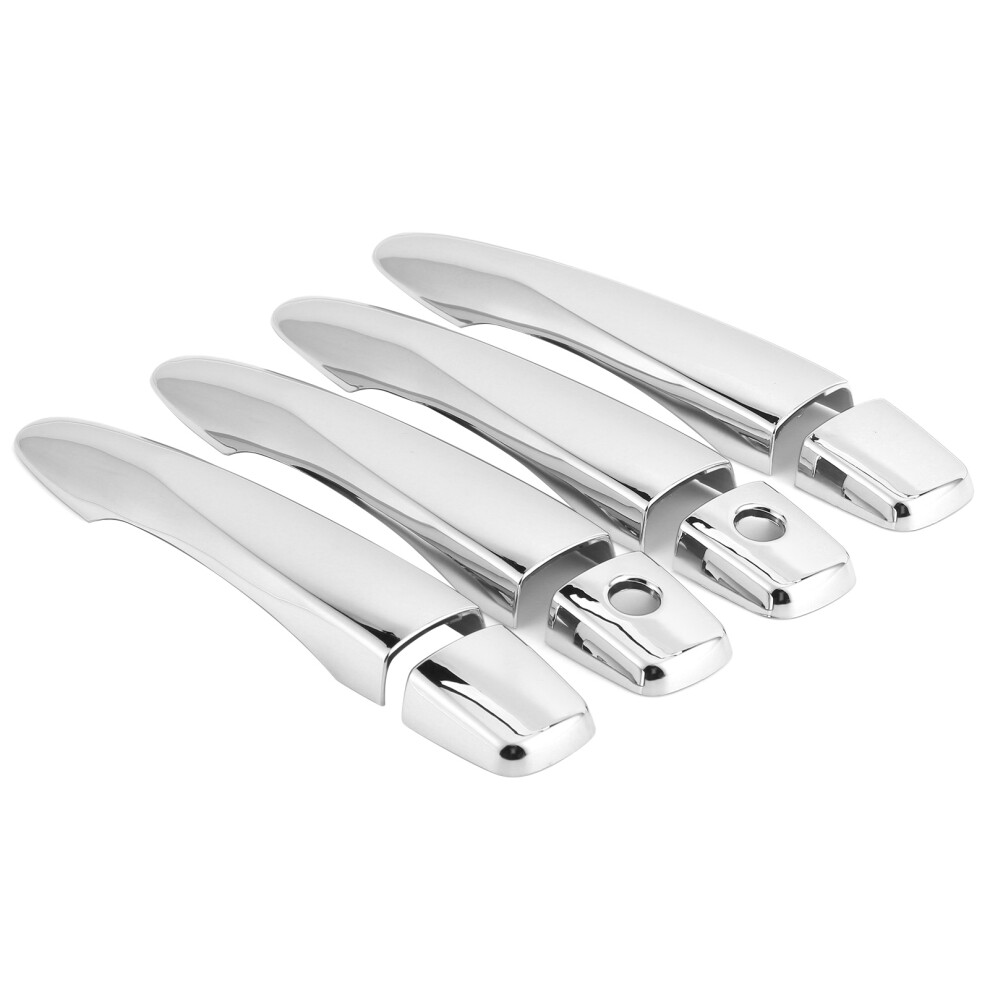Car Door Handle Cover Trim Chrome Fit For Nissan Navara Np300 Frontier 2015Â 2019 6911323156814