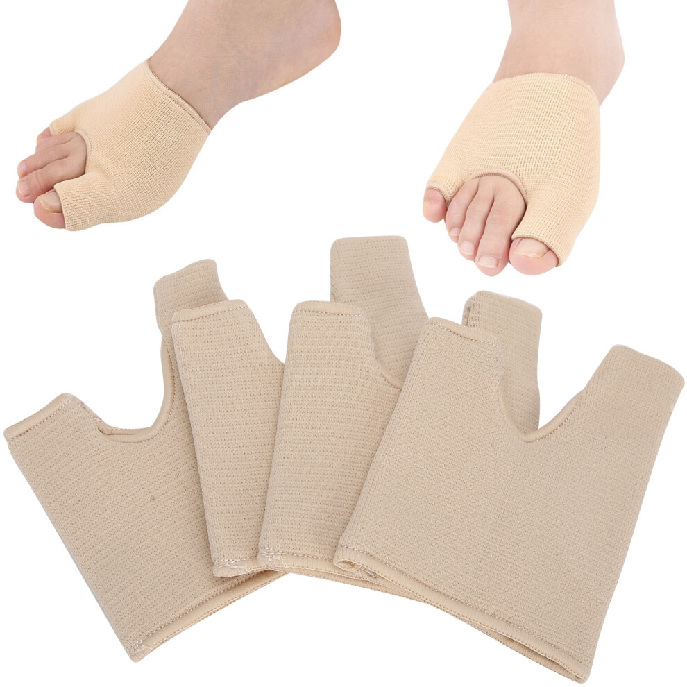 2 Pairs U Shaped Forefoot Sleeve High Elastic Comfortable Forefoot Pads