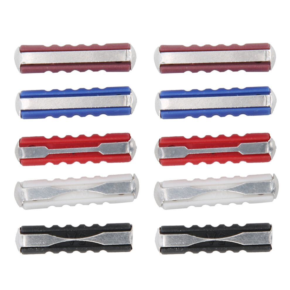 200Pcs Torpedo Shaped Car Fuse Kit 5Amp 8Amp 16Amp 25Amp 40Amp For Eastern European Car 7901323157330