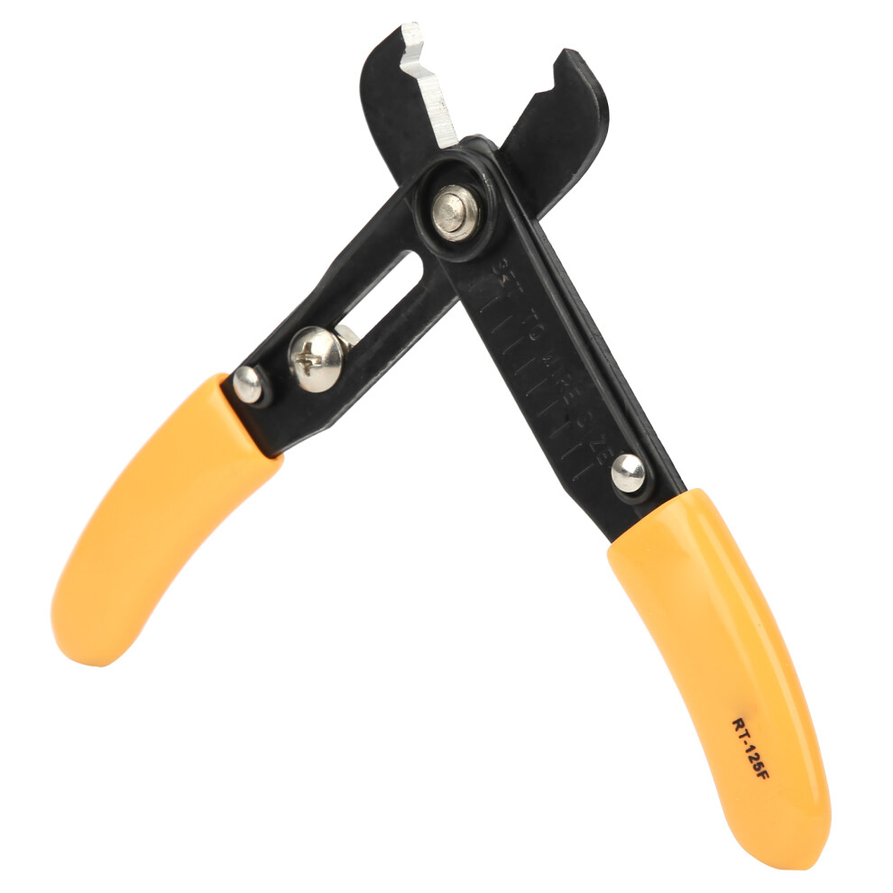 Wire Stripper Adjustable Simple Cutter Stripping Pliers Hand Tools 0.5Â4.0Mm Yellow 4611323157652