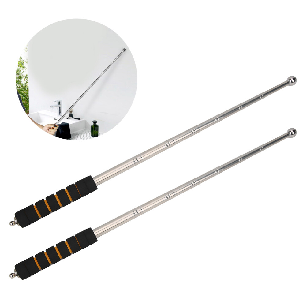 2PCS Telescopic Empty Drum Hammer Portable Room Test Rod Tile Inspection Tool 130CM-image-OPC-PHW5CPV-NEW
