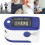 Finger-Pulse-Oximeter mit LED-Display, Blutsauerstoff- und Herzfrequenzmesser, ABS, 43g 9