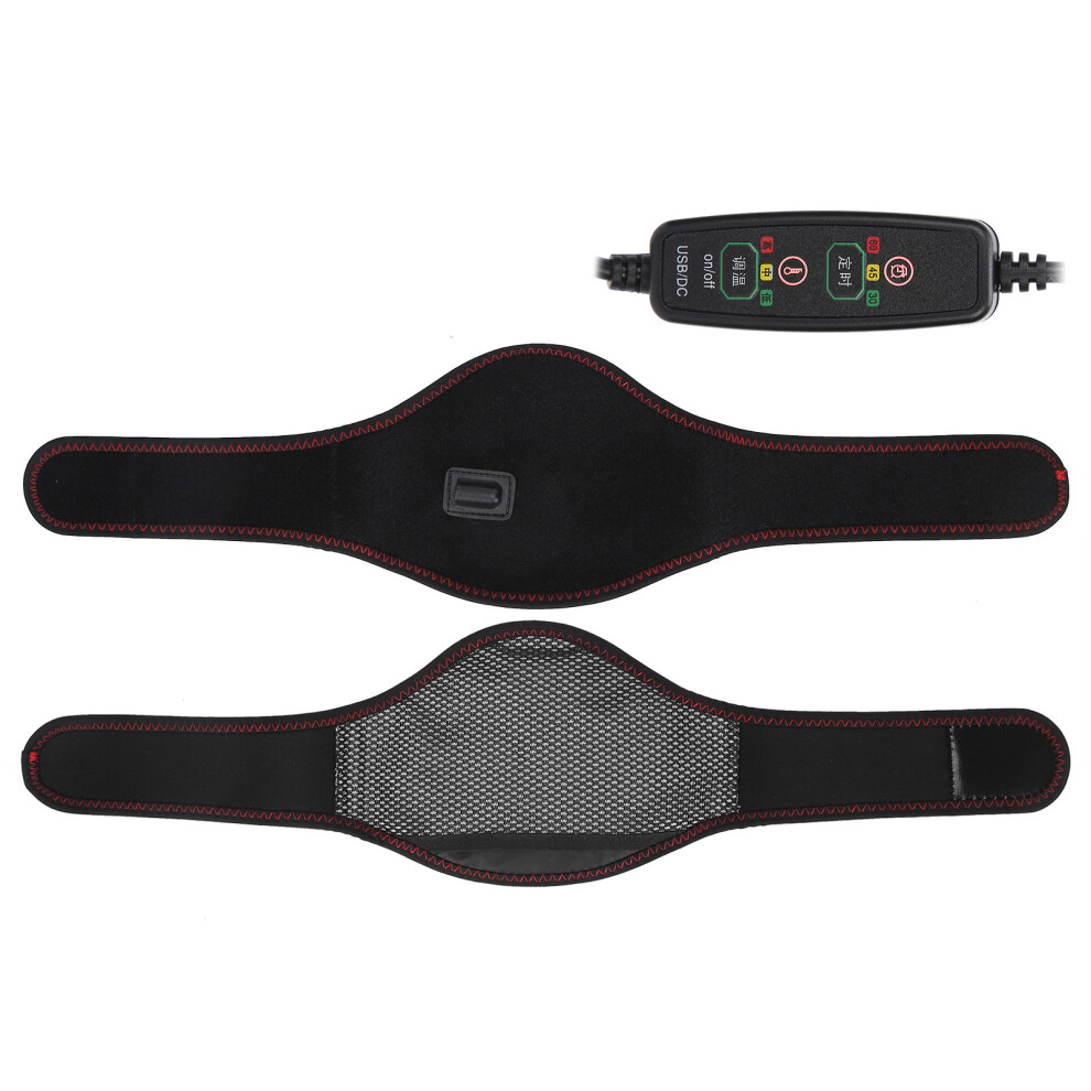 Electric Heating Neck Belt Pain Relief Timing Hot Compress Cervical Vertebra Wrap Device