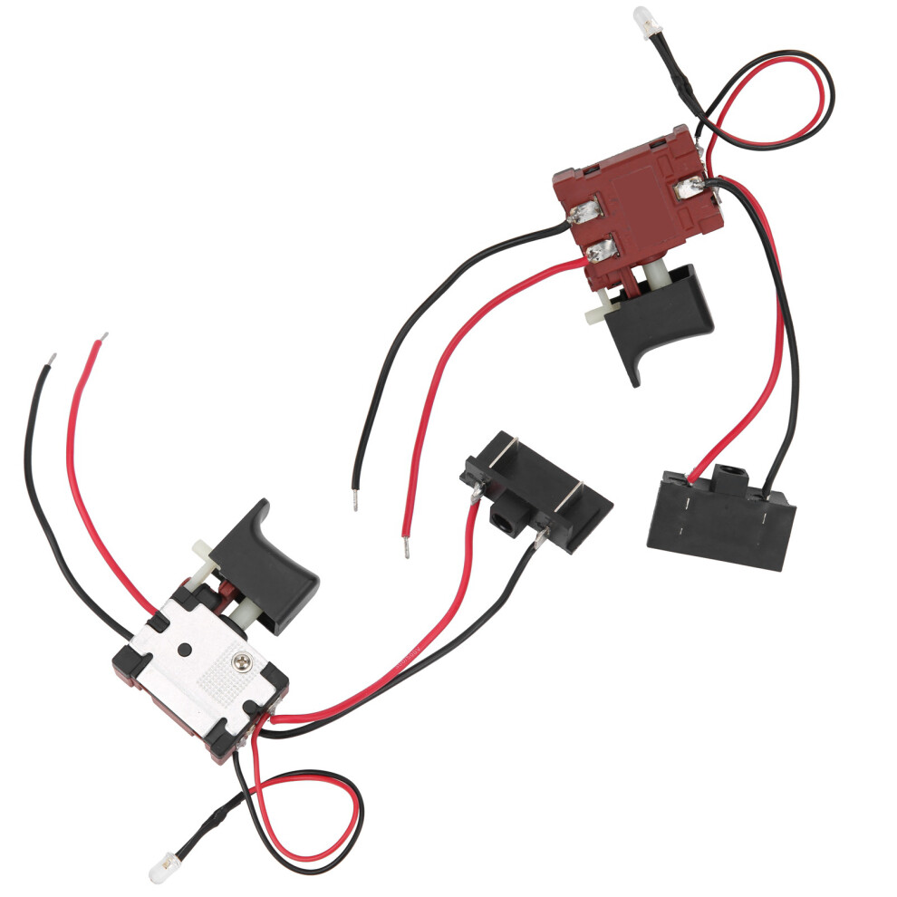 2Pcs Master Switch Fitting Driver Circuit Board Electric Wrench Cw/Ccw Stepless Regulation 8761323161565