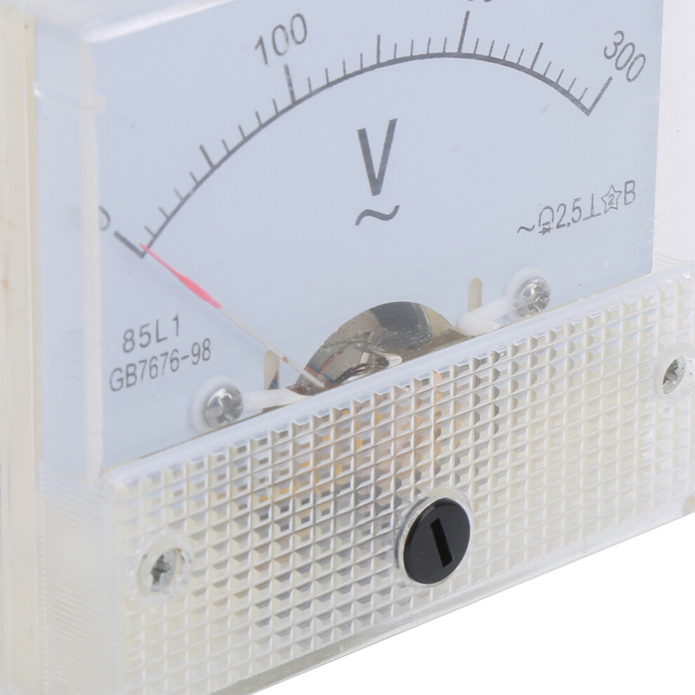 85L1 Ac 0Â300V Pointer Type Ac Voltmeter Clear Scale Abs Mounted Voltage Measuring Meter 7661323161484