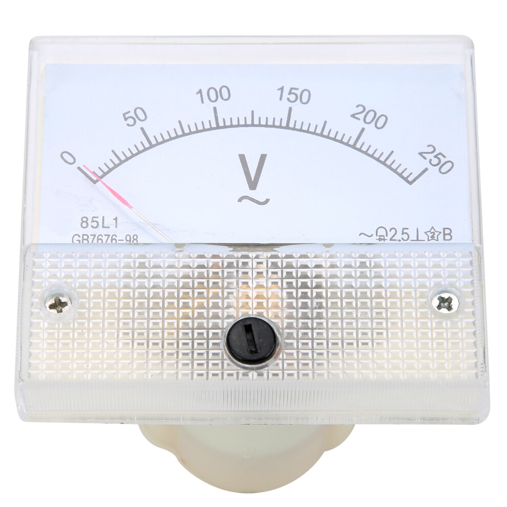 85L1 Ac 0250V Highaccuracy Pointer Voltmeter Voltage Meter Mounted Voltage Measuring Instrument 4631323161503