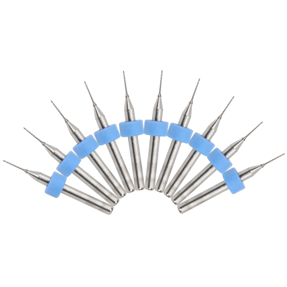 10Pcs Micro Drill Bits Tungsten Carbide 3D Printer Nozzle Cleaning Pcb Kit 0.5Mm 4241323163133