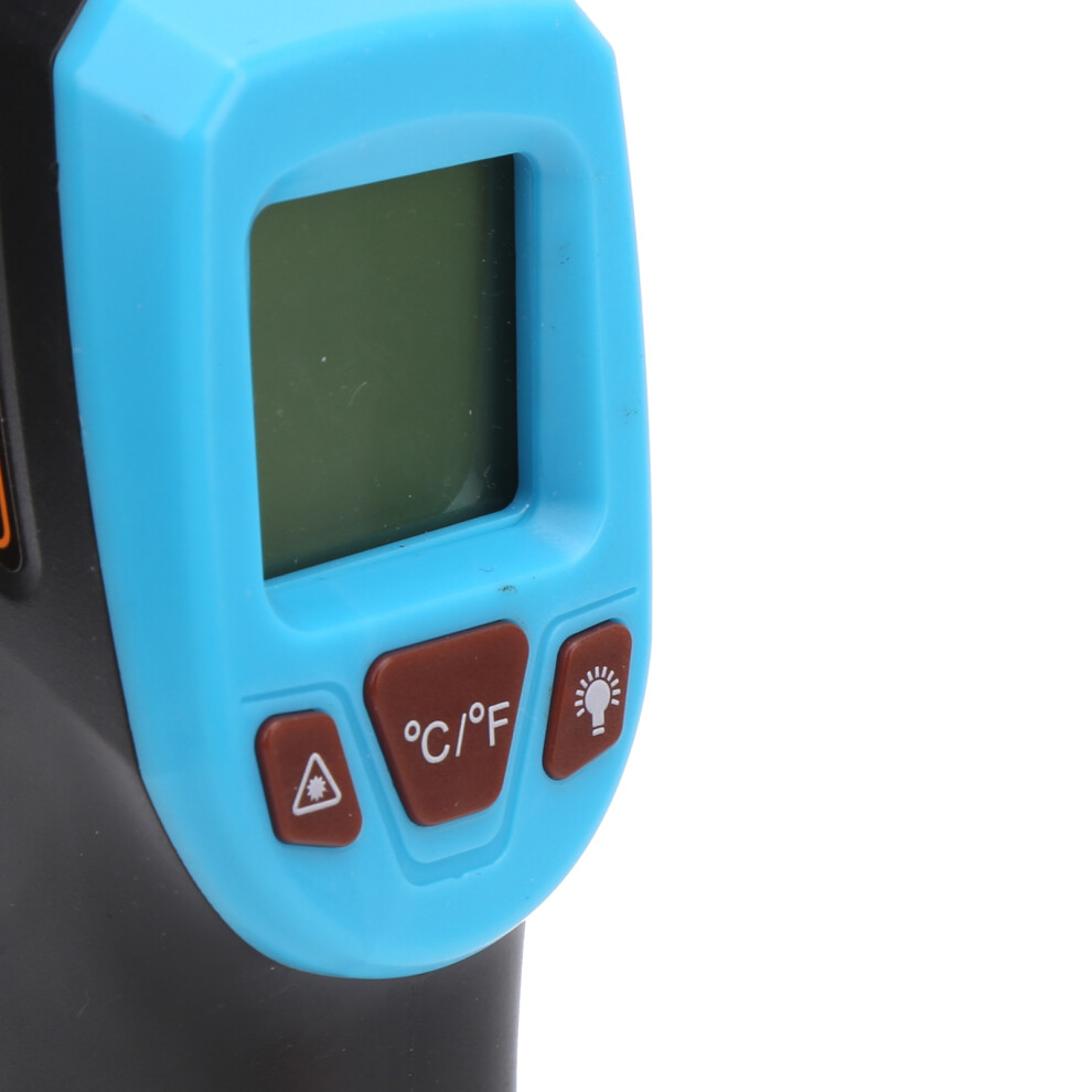Temperature Measuring Gun Infrared With Lcd Display Industrial Thermometer Gm320sblue 7901323163140