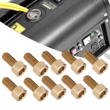 50Pcs Cap Hex Socket Screw Copper Fastener Hardware Tools Industrial Supplies M6M6x12mm