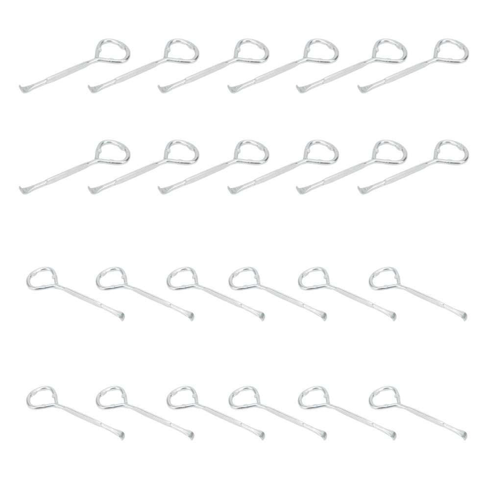 24Pcs Paint Can Lid Opener Multi Purpose M10 Steel Beer Jar Tin Manual Opening Tool 9341323164996