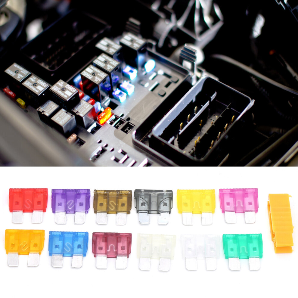 150Pcs Car Blade Fuse Set 2Amp/3Amp/5Amp/7.5Amp/10Amp/15Amp/20Amp/25Amp/30Amp/35Amp/40Amp 8111323164972