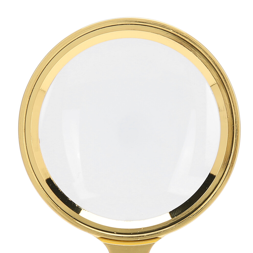 7X Magnifying Glass 70mm Vintage Handheld Magnifier for Reading Household Use