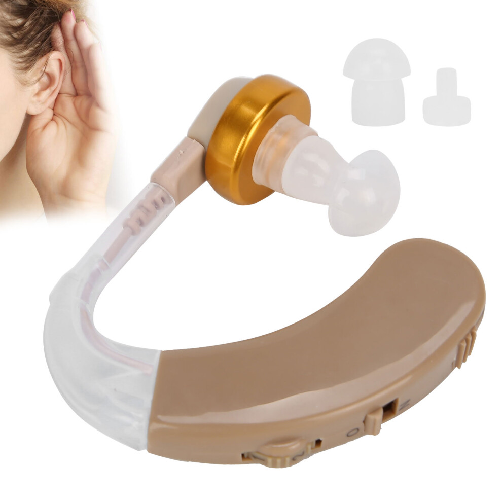 Professional Elderly Care Hearing Aid Device Portable Sound Amplifier with Earplugs