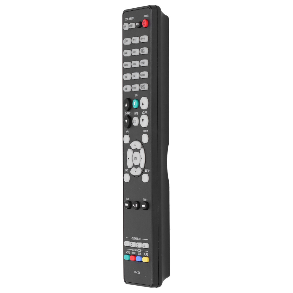 Rc-1228 Lcd Tv Remote Control Television Remote Replacement For Various Brands Lcd Tv Black 9321323167579