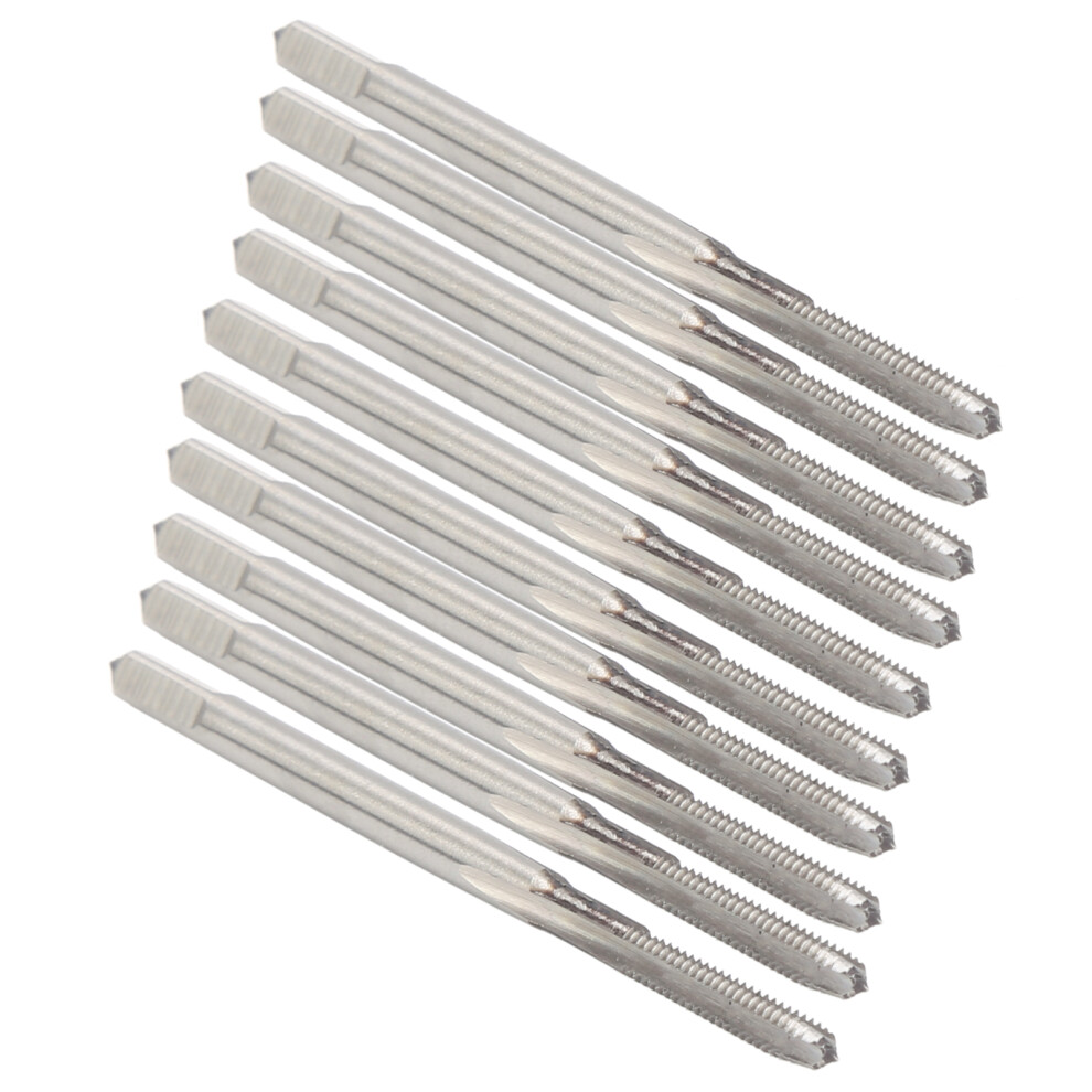 10Pcs Hss Thread Tap High Hardness Machine Tapping Thread Drill Bits M2.5 X 0.45 H2 7631323169124