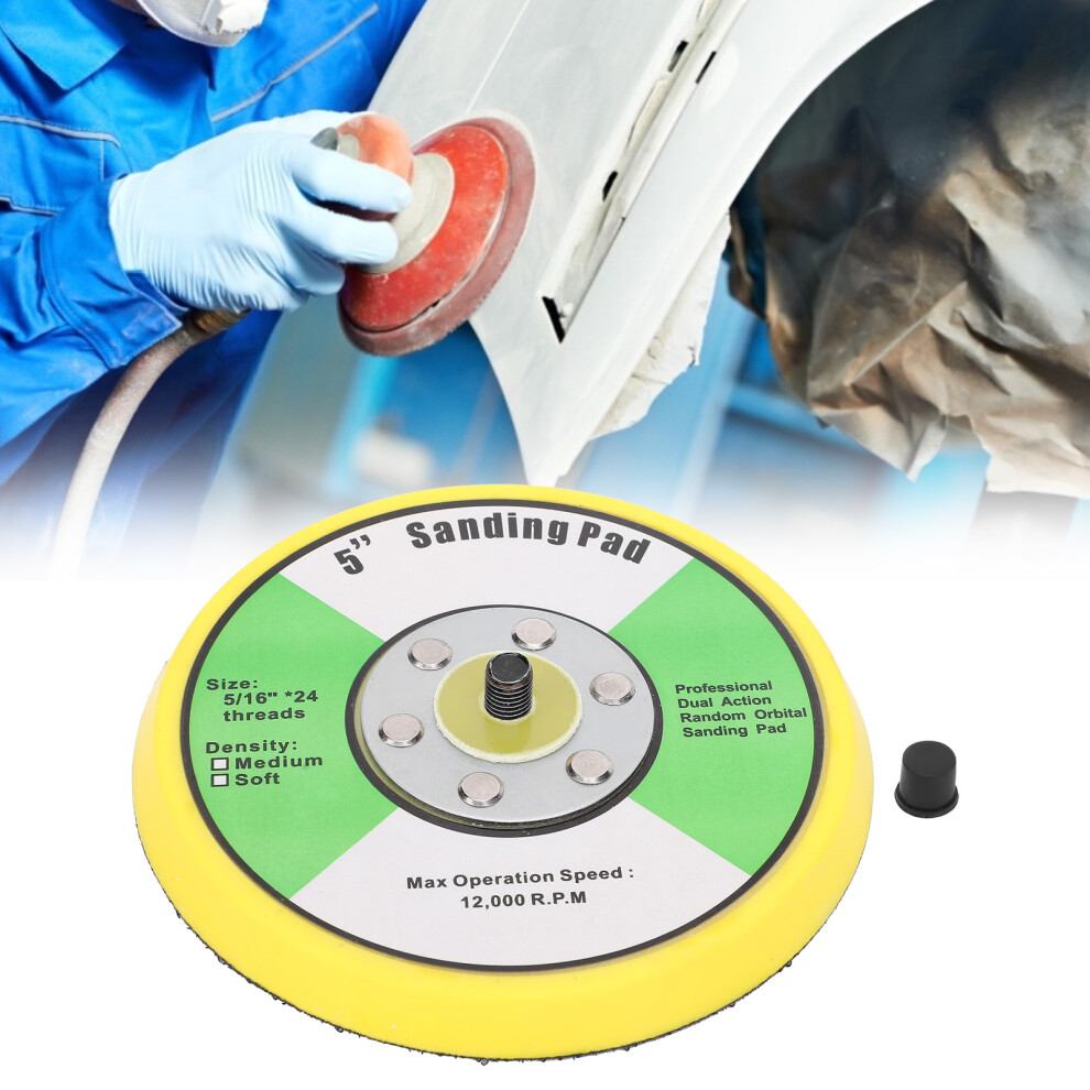 Universal 5In/125Mm Round Sanding Pad Polishing Grinding Disc Buffing Abrasive Wheel 7621323170091
