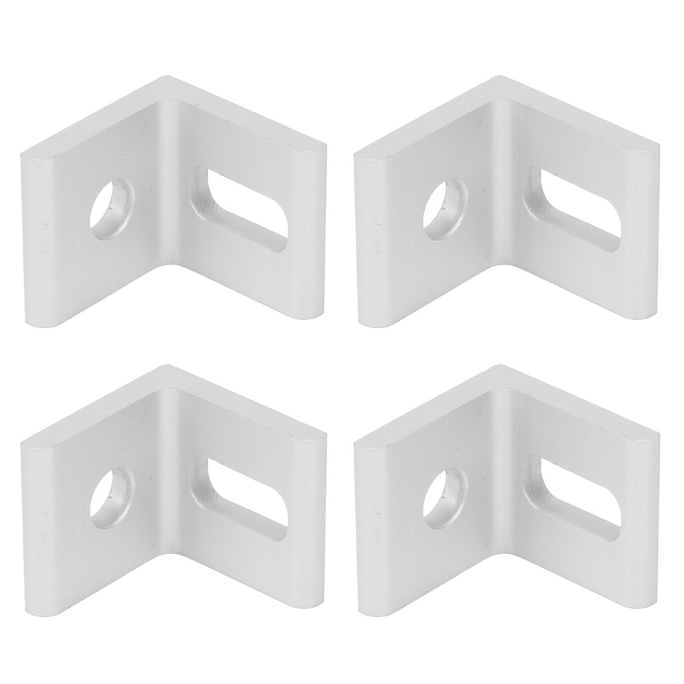 10Pcs Right Angle Corner Bracket 90 Aluminum L Shaped Fixed Brace Industrial Fasteners2020 5071323170485