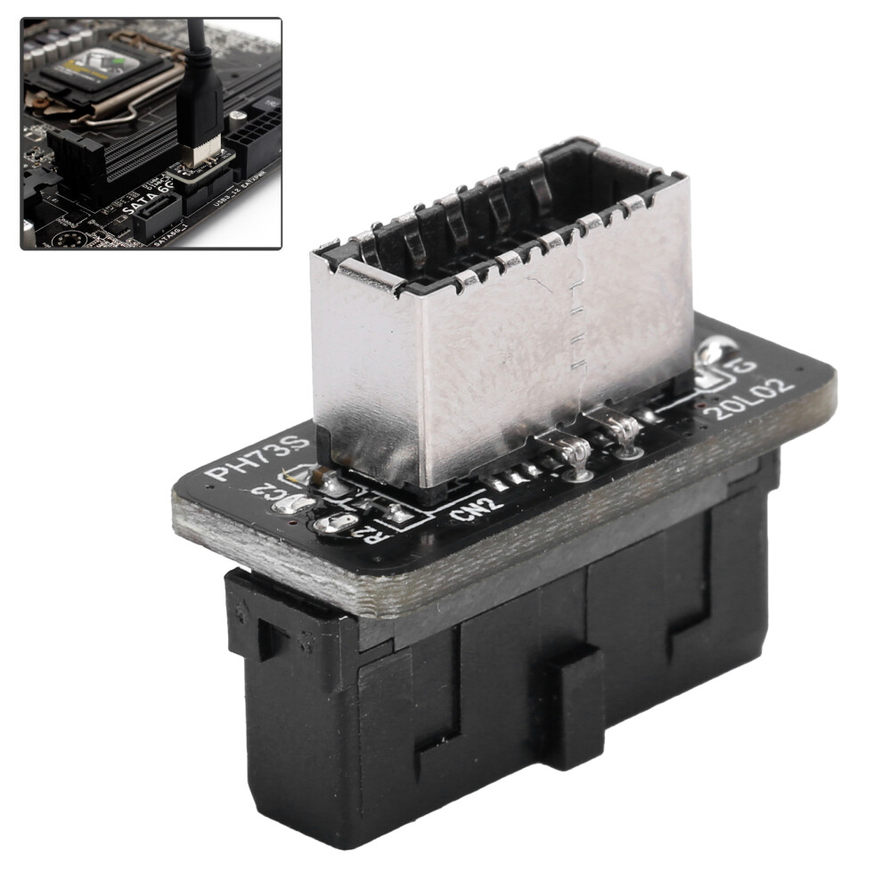 Motherboard Front Panel Socket Plugin Port Usb3.0 19P/20P To Typee Computer Accessories 9471323171769
