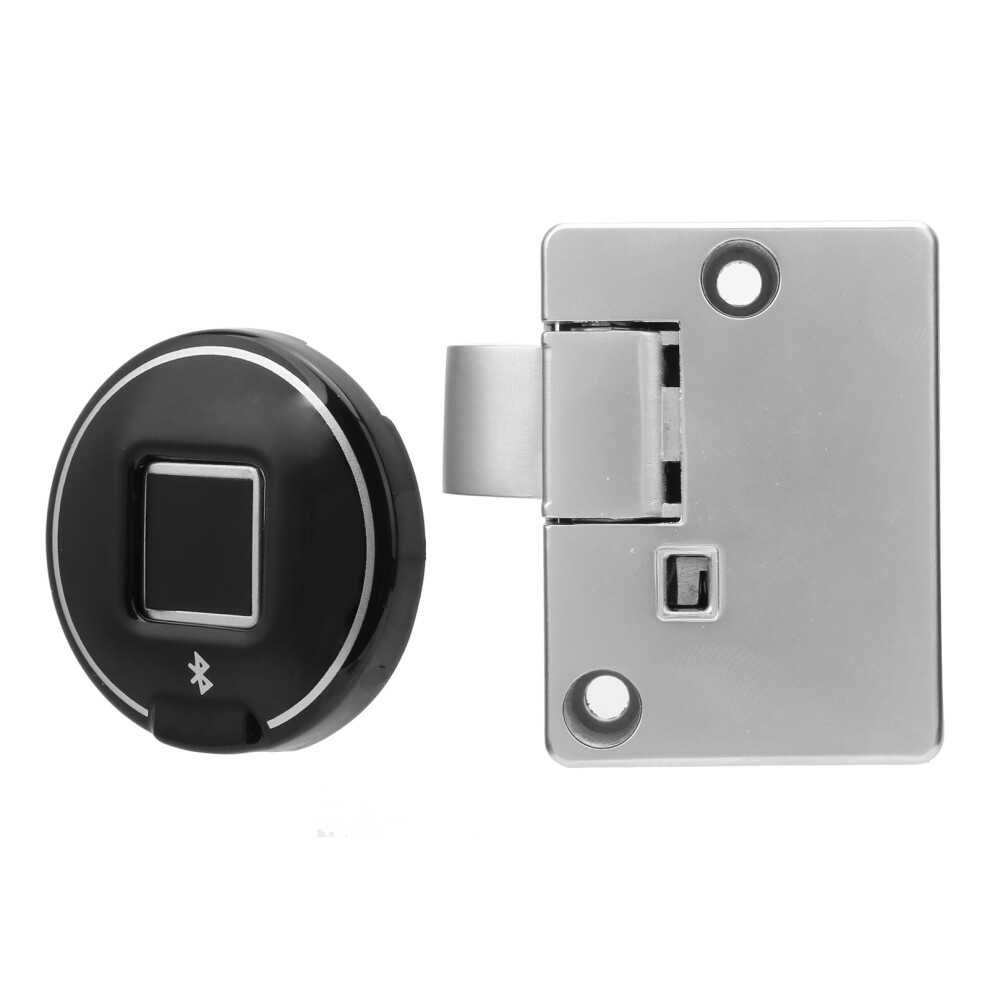 Fingerprint Cabinet Lock Kit Biometric Keyless Locking AntiâTheft Low Battery Alert Usb Rechargeable 6951323173169