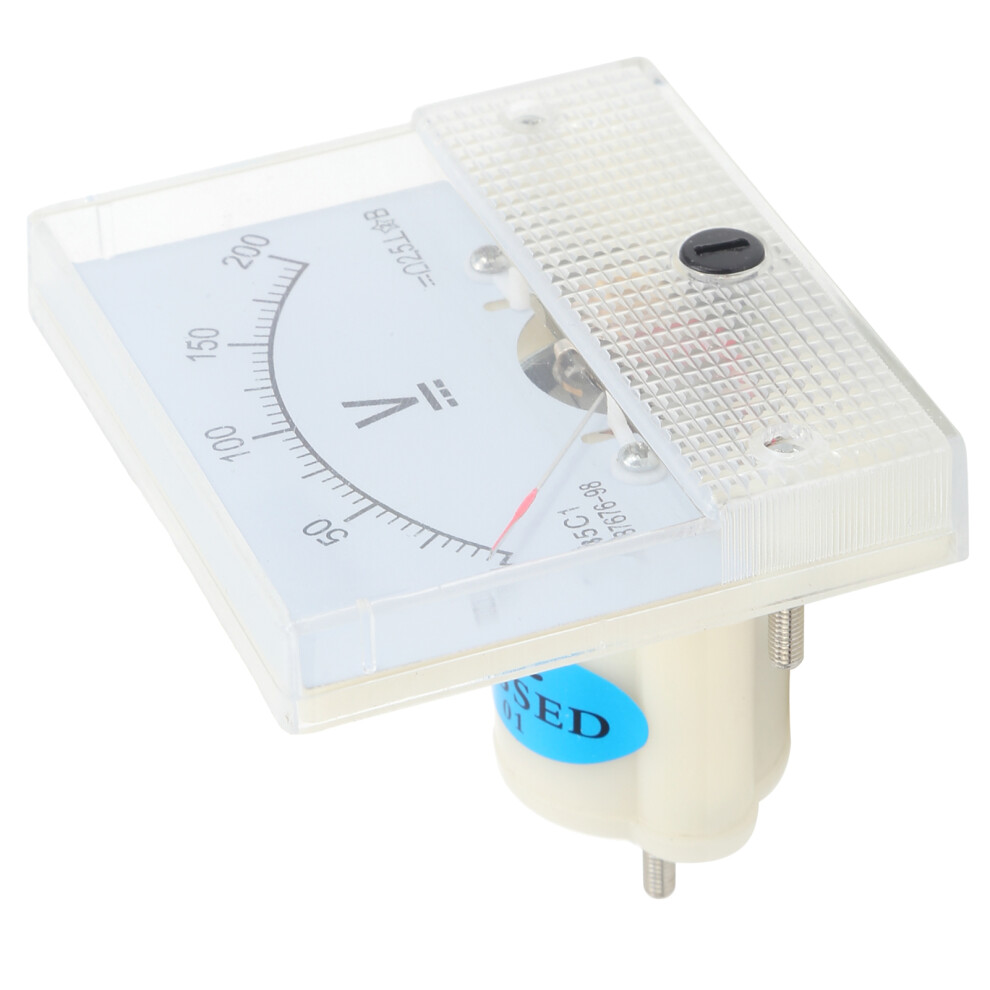 Pointer Dc Voltmeter Panel Volt Voltage Meter Measuring Instrument 85C1 Dc 0~200V 3511323173304