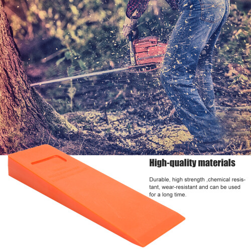 10in Plastic Wedges High Impact Logging Falling Cutting Cleaving Wedges Carpentry Tool 2