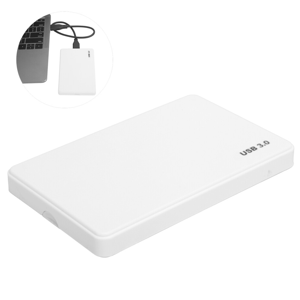 Hard Drive Usb3.0 External Mobile Disk 2.5In For Desktop Laptop Computer Supplies White120gb 5011323175042