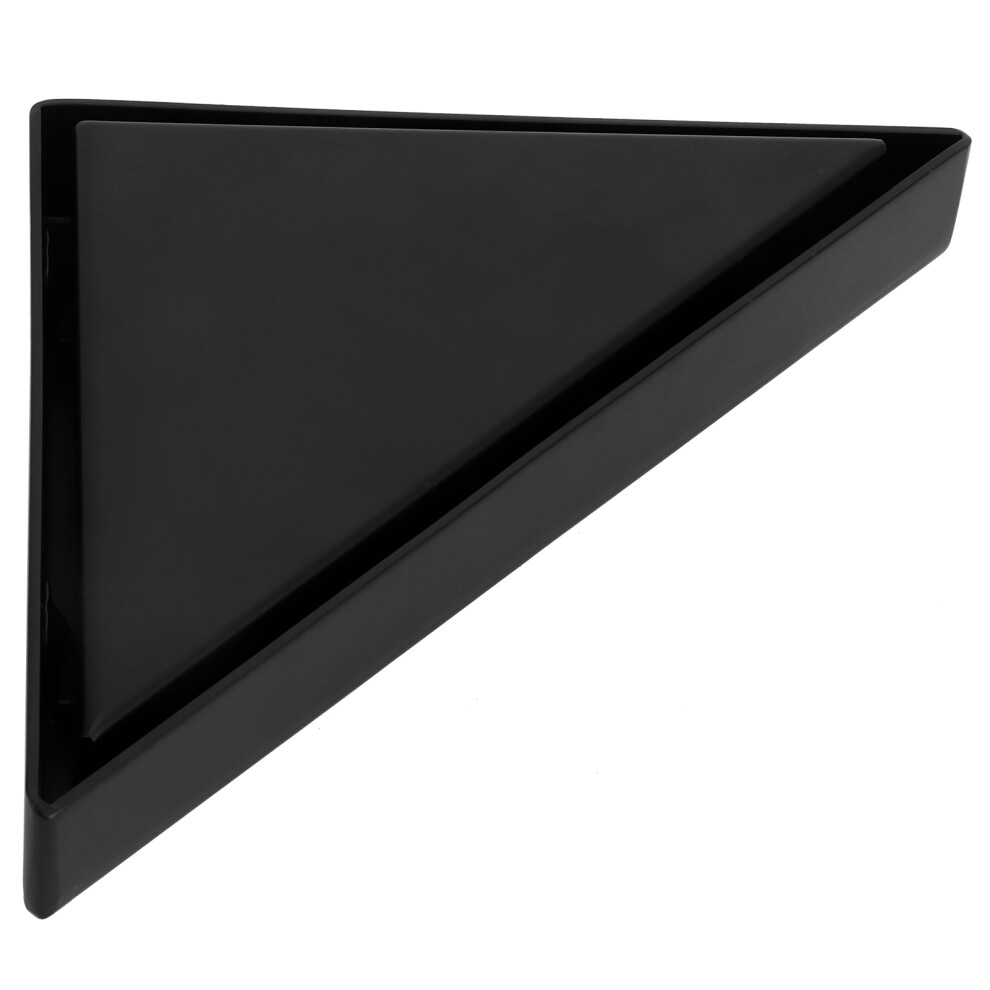 Floor Drain Set Thicken 304 Stainless Steel Concealed Triangular Sink Drain For Bathroom Black 7691323181311