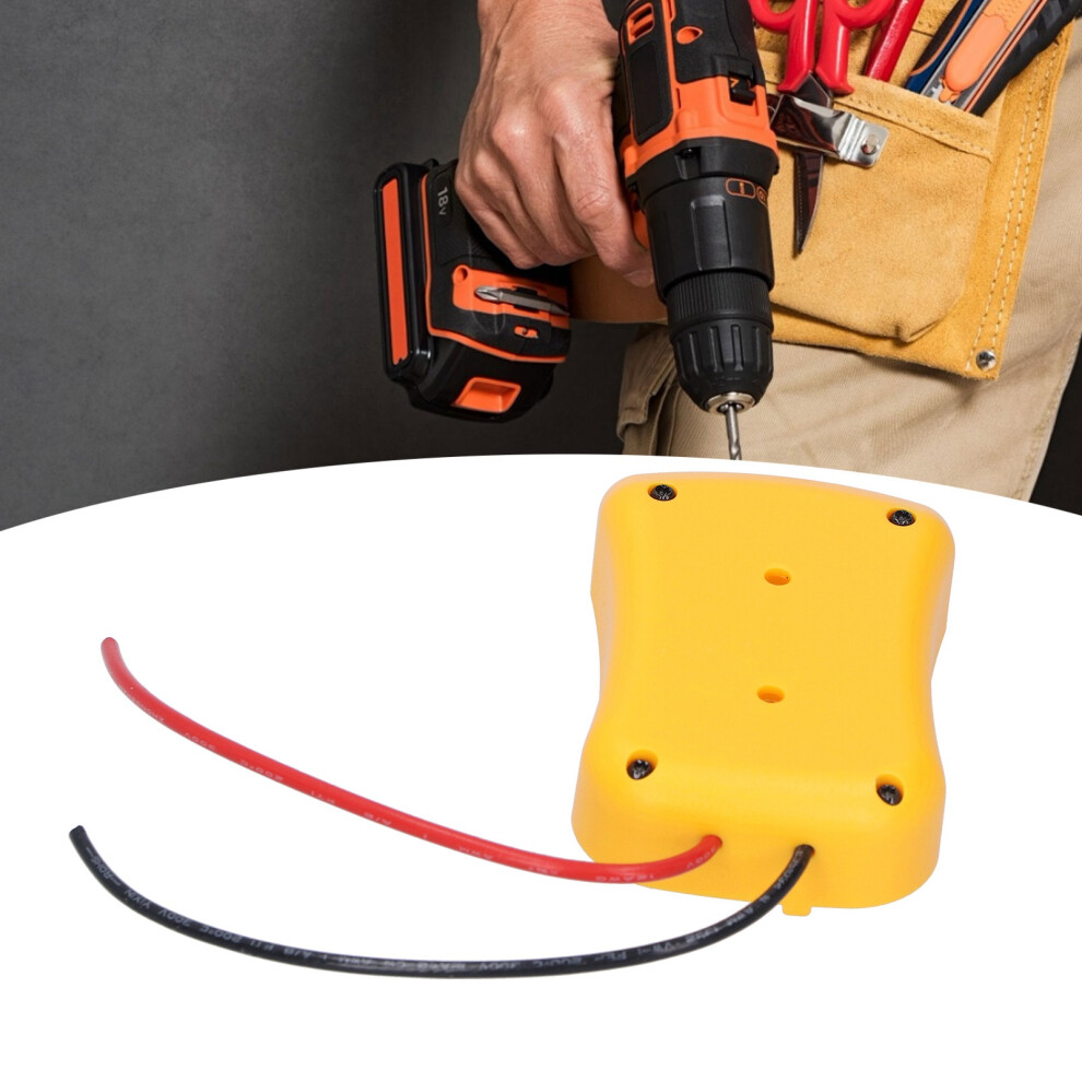 Battery Adapter Mount Connector With Fixing Hole Industrial Electronic Components 20V/18V Yellow 9421323182098