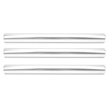 3 Stück Aluminiumlegierung Staffel- und Staffelstab für Leichtathletik, 29cm, Silber