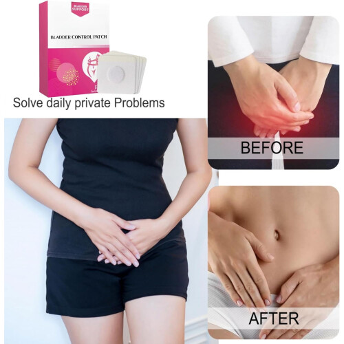 12pcs Bladder Control Patches,Bladder Leakage Improve Patch,Leakage Urine Patch for Men and Women,PostpArtum InconTinence Control Patch 1