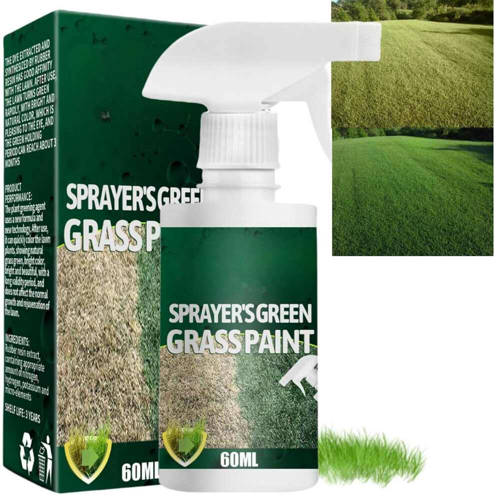 Fast Green Spray Grass And Lawn Paint,Lawn Dye,Green Grass Lawn Spray,Grass Paint Spray For Lawns,Green Grass Spray Paint For Lawnlawn 747887111008