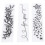 9Pcs Flower Plastic Embossing Folder for DIY HandMade  Embossed Plate Accessories 9