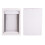 Plastic PVC Pet Door Magnet Automatic Closing Door Bothway Security Accessory for Cat DogWhite M 15