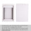 Plastic PVC Pet Door Magnet Automatic Closing Door Bothway Security Accessory for Cat DogWhite M 13