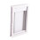 Plastic PVC Pet Door Magnet Automatic Closing Door Bothway Security Accessory for Cat DogWhite M 1