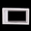 Plastic PVC Pet Door Magnet Automatic Closing Door Bothway Security Accessory for Cat DogWhite M 4