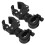 2Pcs Bike Light Mount Holder 360 Degree Rotatable Bicycle Flashlight Bracket Cycle Equipment 12