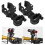 2Pcs Bike Light Mount Holder 360 Degree Rotatable Bicycle Flashlight Bracket Cycle Equipment 14